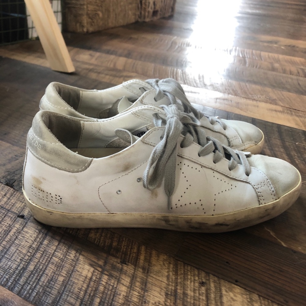 Golden Goose Superstar Sneakers size 9
